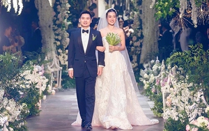 Chủ tịch CLB Hà Nội nói lời ngọt ngào với hoa hậu Đỗ Mỹ Linh sau lễ cưới