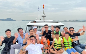 Văn Hậu đưa gia đình du lịch sau khi vô địch giải giao hữu