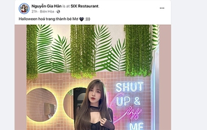 Hưởng ứng Halloween, người yêu Hoàng Đức hoá thân thành ‘bé Mơ’