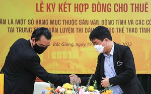 CLB Hà Nội thuê sân Bắc Giang tới năm 2042