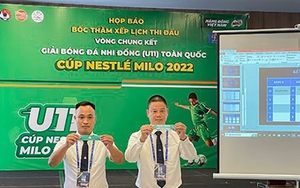 16 đội tranh tài tại VCK giải bóng đá Nhi đồng toàn quốc