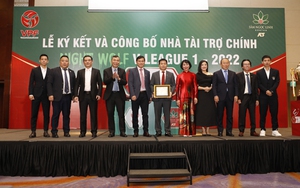 V League có nhà tài trợ mới trong 3 năm