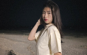 Thanh Nhã khoe nhan sắc giản dị giữa biển đêm