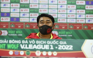 HLV Trần Minh Chiến: ‘Thật may CLB Hà Nội vắng nhiều trụ cột’