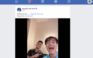 Trong lúc ‘cô đơn quá’ Văn Toàn nhận Tiến Linh là ‘người yêu’