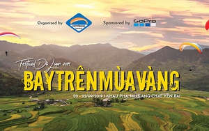 ‘Bay Trên Mùa Vàng 2019’ – Festival dù lượn được mong chờ nhất trong năm