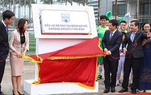 Ra mắt CLB đào tạo bóng đá trẻ Bamboo Airways Thái Bình