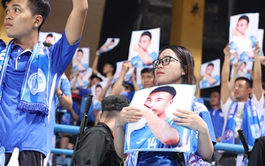 Xúc động tình cảm CĐV Quảng Ninh dành cho Hải Huy