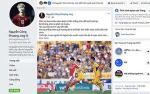 Công Phượng viết tâm thư sau lần đầu đánh bại SLNA tại xứ Nghệ