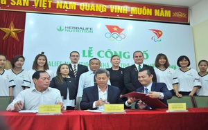 Thể thao Việt Nam được gia hạn tài trợ dinh dưỡng