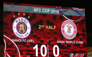 Hà Nội FC ‘giúp’ Naga World thiết lập kỷ lục mới