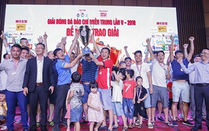 Giải bóng đá Báo chí miền Trung 2018: Hẹn gặp lại ở Hà Tĩnh năm sau