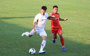 U22 Việt Nam để tuột chiến thắng trước Viettel