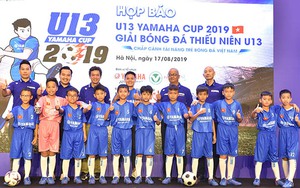 Giải BĐ Thiếu niên U13 Yamaha Cup 2019 giới hạn cầu thủ tham dự