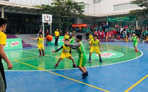 Khởi tranh VCK Giải bóng rổ học sinh Tiểu học Hà Nội 2019