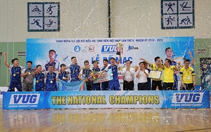 ĐH Văn Hiến VĐ giải futsal toàn quốc VUG 2018