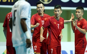Tuyển futsal Việt Nam dội ‘mưa’ vào lưới Timor Leste
