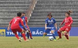 Lượt về giải VĐQG nữ - Cúp Thái Sơn Bắc: Ứng viên VĐ bị cầm hoà trên sân nhà