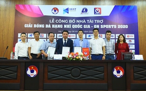 On Sport tài trợ cho giải hạng Nhì QG 2020