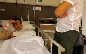 Không có bảo hiểm, SLNA lo toàn bộ chi phí điều trị cho Nguyên Mạnh