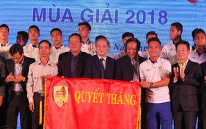 Quảng Nam FC rộn ràng lễ mừng công và xuất quân mùa giải 2018