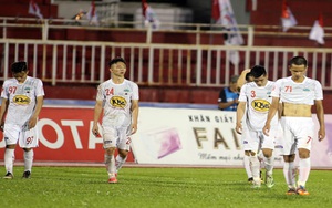 Thua trận phút chót, HAGL lên án trọng tài