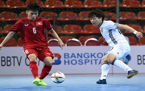 Giải futsal U20 châu Á: Thua Nhật Bản, Việt Nam ra về từ vòng bảng