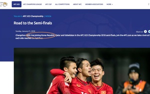 Chuẩn bị đá với U23 Qatar, U23 Việt Nam vẫn bị nhầm là U23 Iraq