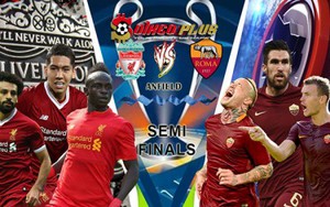 Video clip bàn thắng AS Roma 4-2 Liverpool (tổng 6-7)