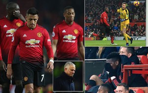 Video M.U 0-0 Crystal Palace: Cái lắc đầu ngán ngẩm của Mourinho