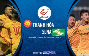 Link xem trực tiếp Thanh Hóa vs SLNA. Trực tiếp bóng đá Việt Nam