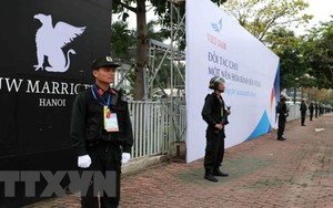 Thượng đỉnh Mỹ - Triều lần 2: Siết chặt an ninh Trung tâm Hội nghị Quốc gia và khách sạn JW Marriott