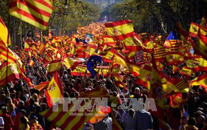 Hơn 70% người dân Catalonia phản đối ly khai khỏi Tây Ban Nha