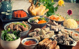 Mâm cỗ ngày Tết của người Việt: 8 bát, 8 đĩa gồm những món gì?