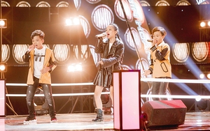 Vòng Đối đầu Giọng hát Việt nhí: Soobin Hoàng Sơn, Bảo Anh khóc cười lẫn lộn trước cậu bé Minh Chiến