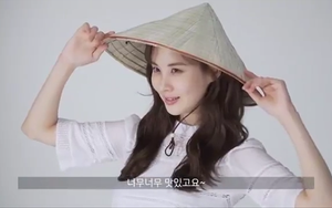 Video Seohyun của SNSD đội nón lá ăn phở và các kiều nữ Hàn đẹp mê hồn với Áo Dài