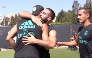 Màn chia tay xúc động của Morata với Zidane và đồng đội ở Real