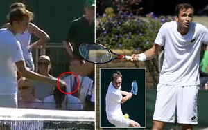'Hiện tượng' ở Wimbledon gây sốc khi rút ví, ném tiền vào trọng tài