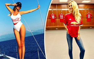 Ngắm nhan sắc đại sứ World Cup đến Old Trafford mà fan M.U van nài... đừng đi