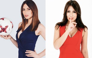 Nữ MC lễ bốc thăm chia bảng World Cup khiêu gợi quá mức nhưng nhan sắc hạn chế