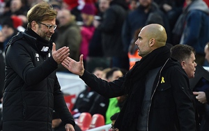 Trong khi Klopp phấn khích đến...chửi thề, Guardiola bình thản khó tin