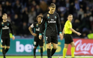 Ronaldo đá tệ nhất nhì trận hoà Celta Vigo, đáng nhận điểm 0/10