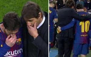 HLV Conte tiết lộ cuộc nói chuyện với Messi sau khi Chelsea thua Barca