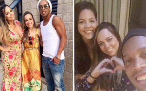 SỐC! Ronaldinho cưới 'chui' 2 vợ cùng lúc, cùng sống rất hạnh phúc, ôn hòa