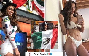 MC thời tiết nóng bỏng nhất thế giới ăn mừng chiến thắng của Mexico