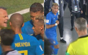 WORLD CUP 23/6: Lộ hình ảnh Neymar khiêu khích trọng tài. Nigeria nổi giận vì Croatia tính 'giúp' Argentina đi tiếp