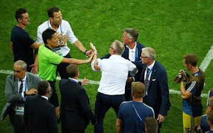 Ban huấn luyện của Đức và Thuỵ Điển xô xát, suýt đánh nhau to vì một hành vi khiêu khích