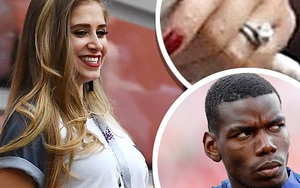 Bạn gái Pogba nổi bật trên khán đài World Cup, khoe khéo nhẫn đính hôn