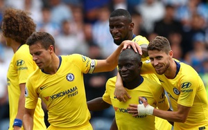 Hàng tiền vệ Chelsea: Kante được nâng cấp nhờ Sarri