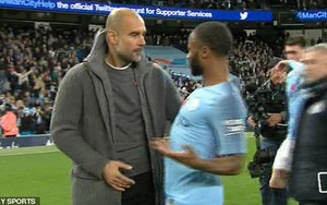 Guardiola phản ứng thế nào với pha trêu ngươi M.U của Sterling?